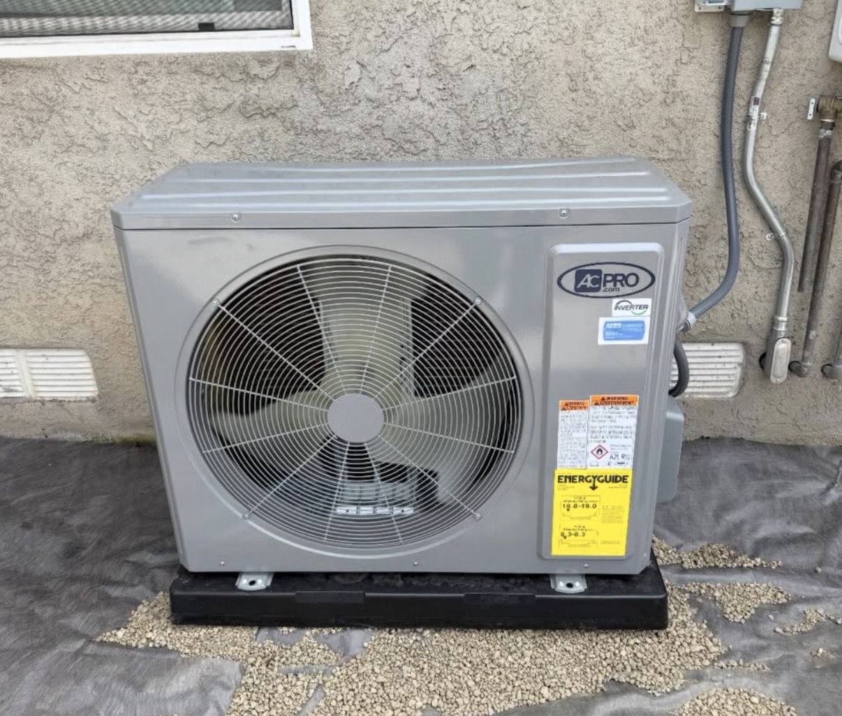 AC unit installed by HVAC Pros AZ in Phoenix Metro
